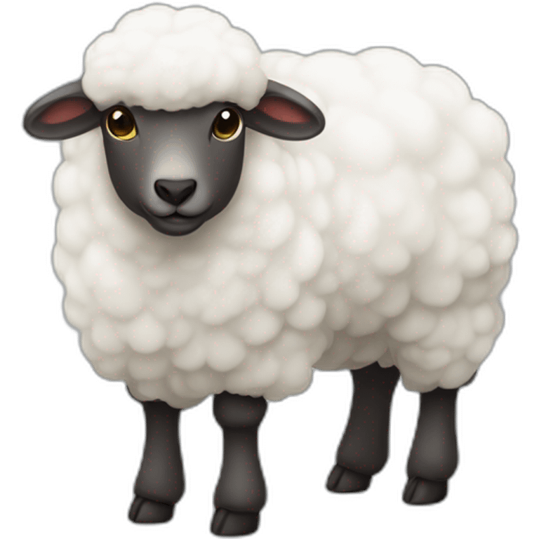 un mouton à 5 pattes emoji