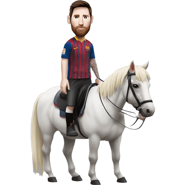 messi con cuerpo de caballo emoji