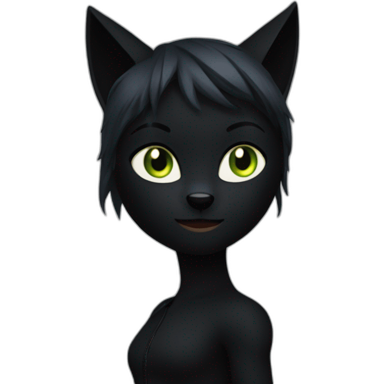 cat noir from miraculous emoji