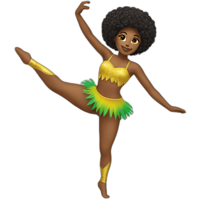 Brazilian dancer  emoji