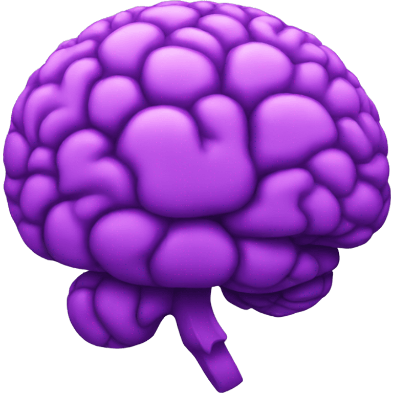 purple brain emoji