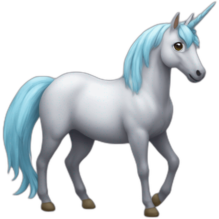 Caca sur licorne emoji