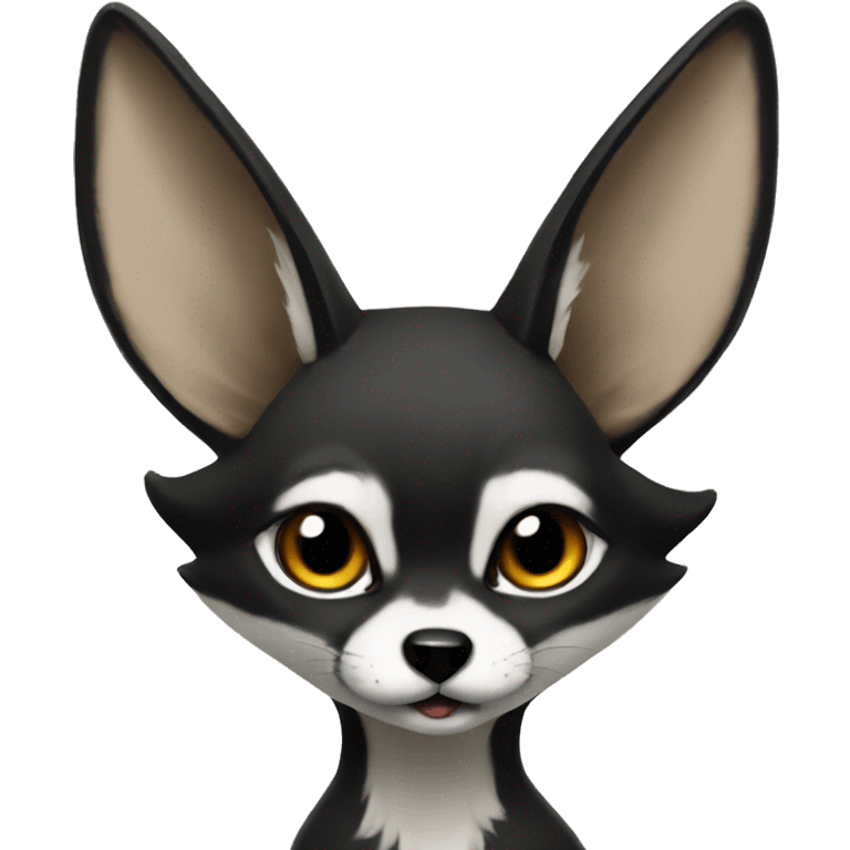 black fennec say GG emoji