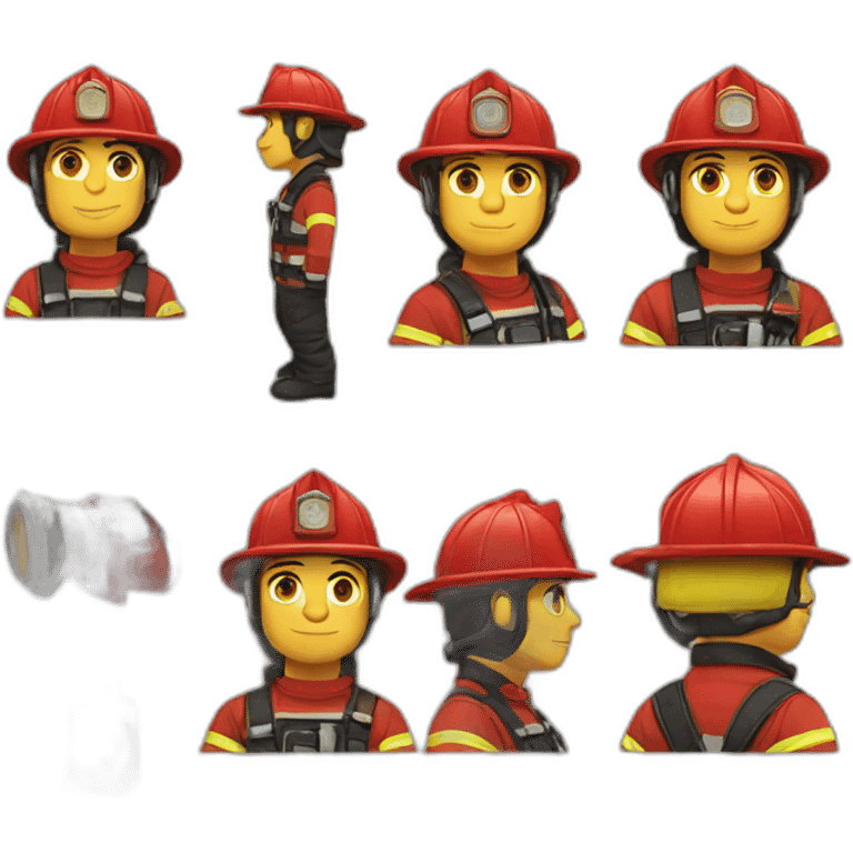 Fireman emoji