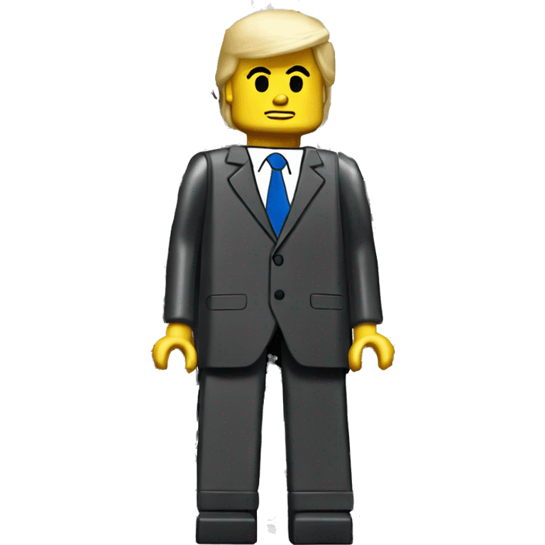 DONALD TRUMP lego full body emoji