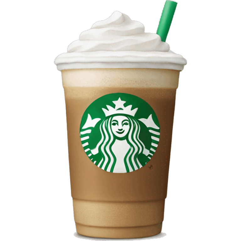 Starbucks latte emoji