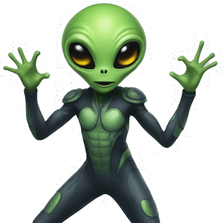 alien dance emoji