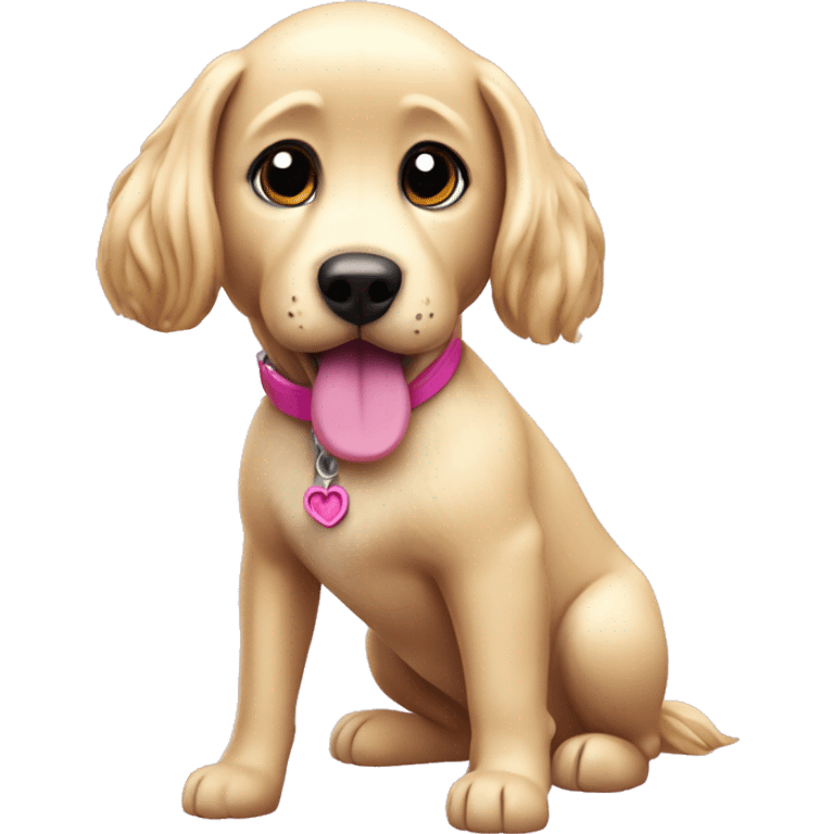 barbie's pet, bibble emoji