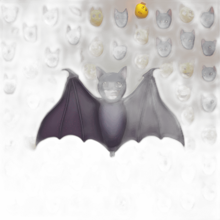 Bat colors puzzle emoji