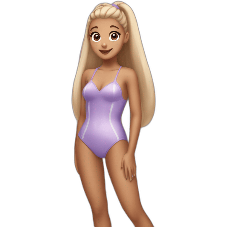 Ariana Grande, maillot de bain emoji