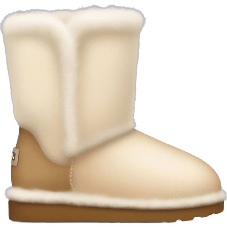 cute fluffy ugg boots emoji