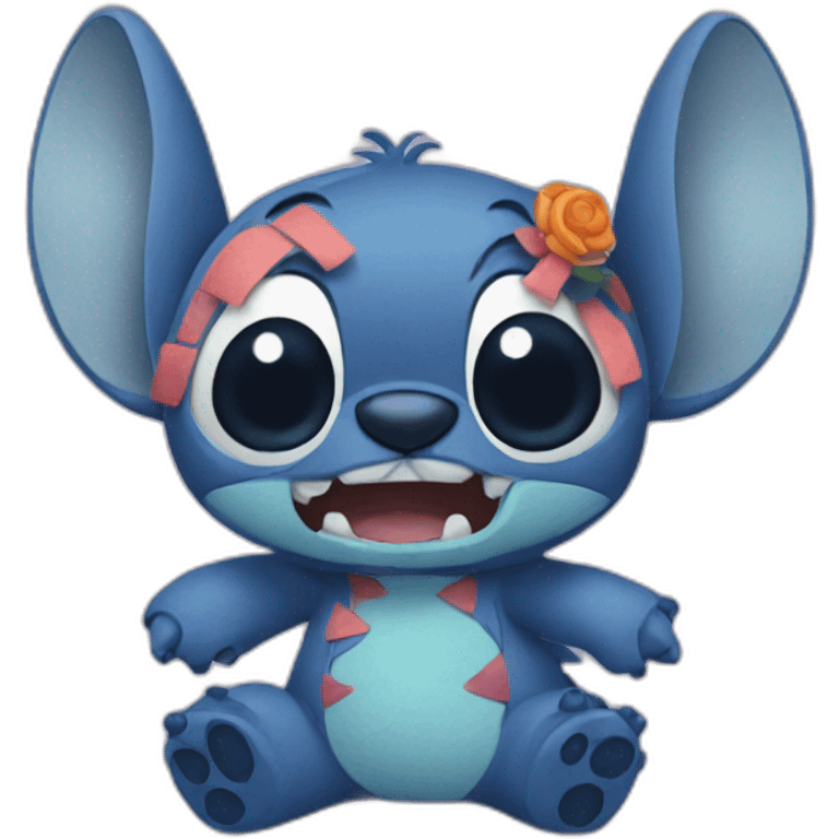 stitch halloween emoji