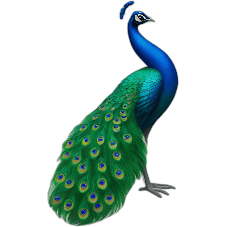 Peacock  emoji