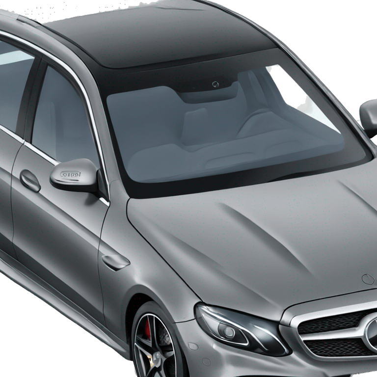 Mercedes e63 grey emoji