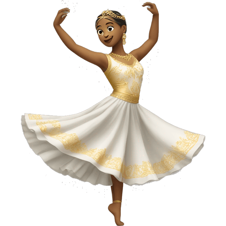 Classical dance dancer emoji