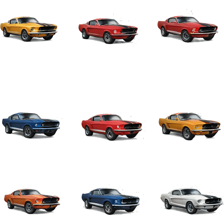 ford mustang logo emoji