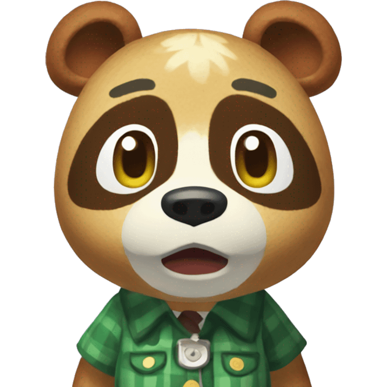 Animal crossing Tom Nook emoji