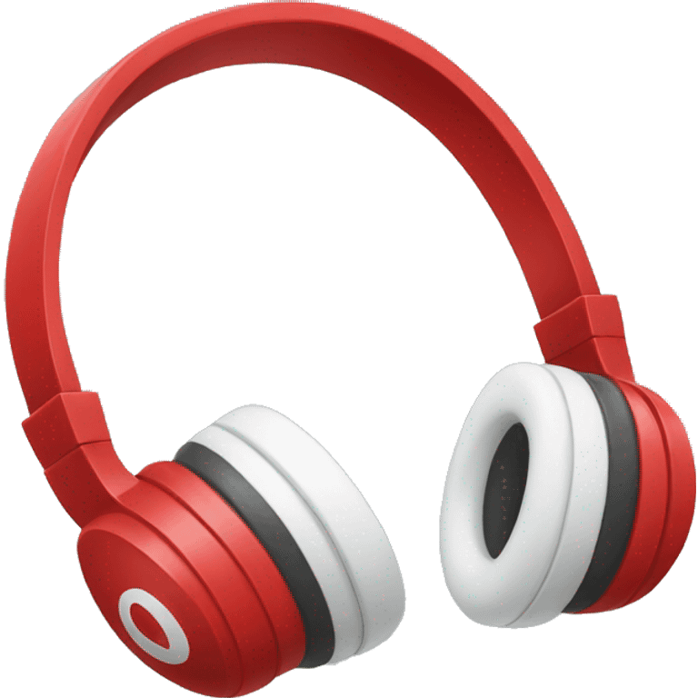 red headphone emoji