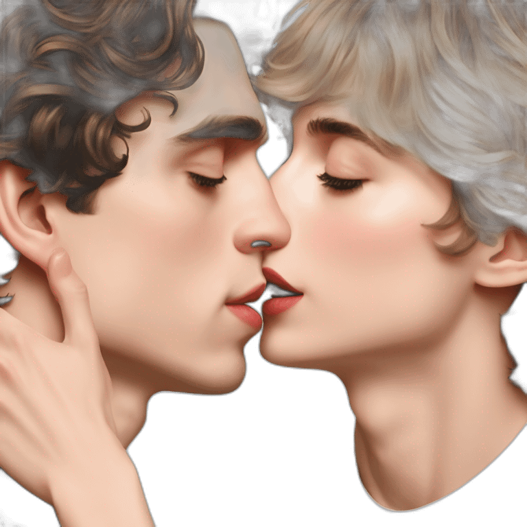 timothee chalamet kissing taylor swift emoji