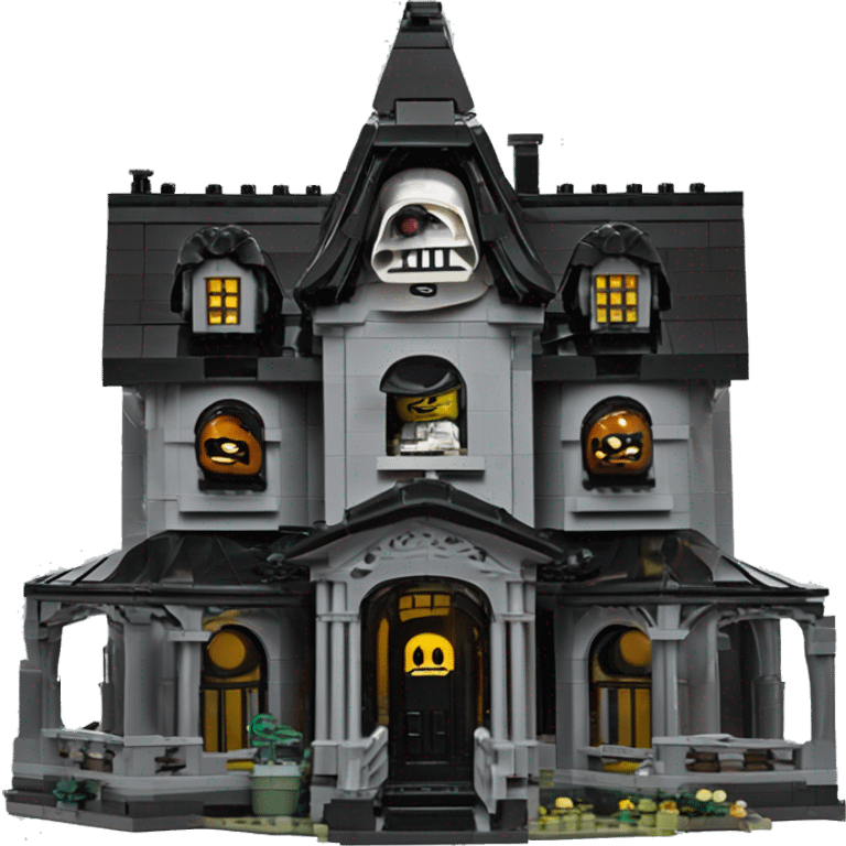 Lego Darth Vader’s seriously dusty disturbing disgusting ghostly haunted horror dream mansion  emoji