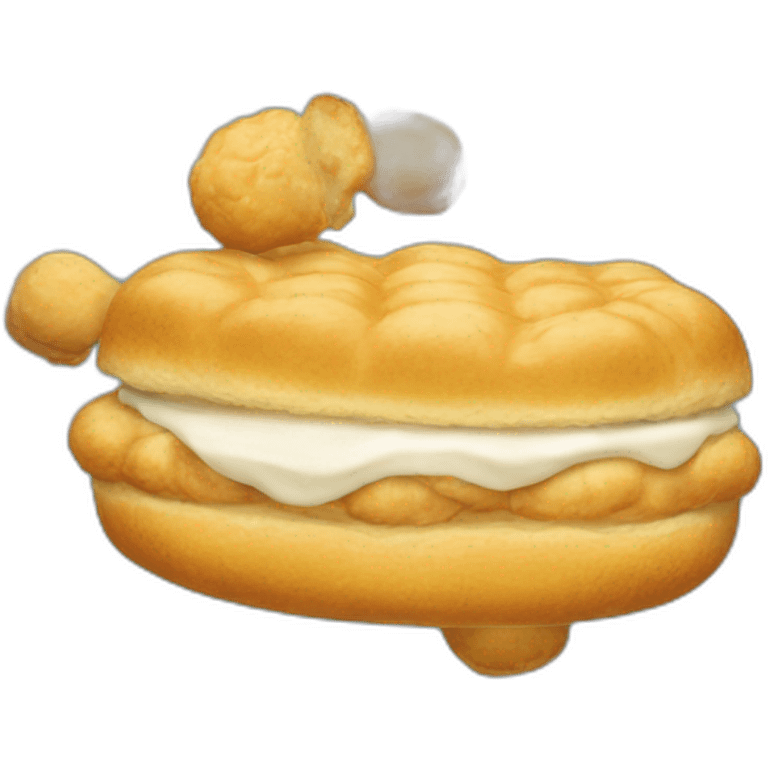 Dinausore qui mange du choux emoji