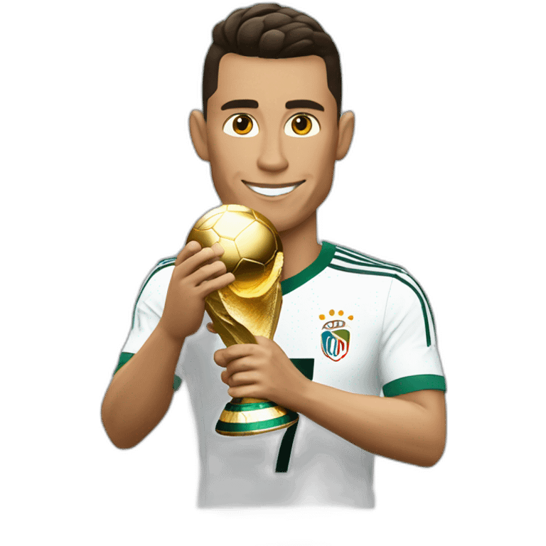 Cr7 wins world cup emoji