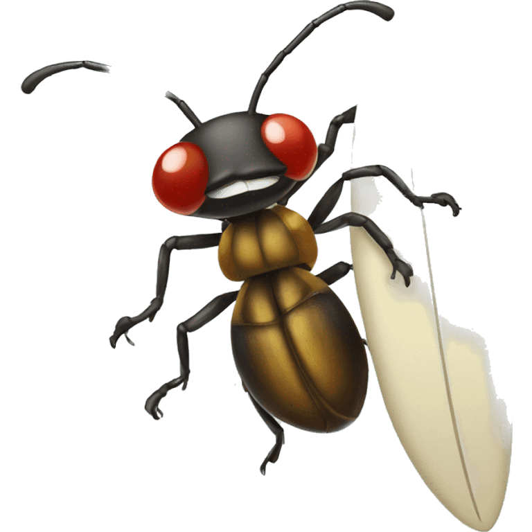 bug surfing emoji