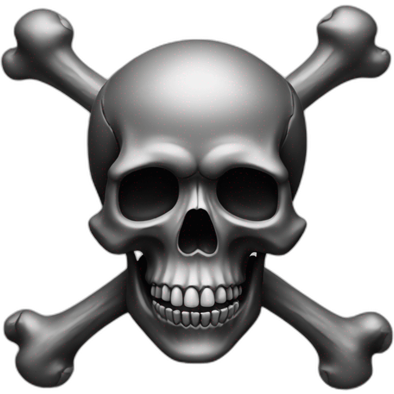 Skull and bones emoji