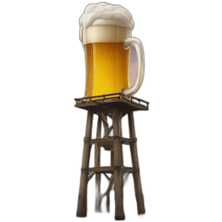 beer tower emoji