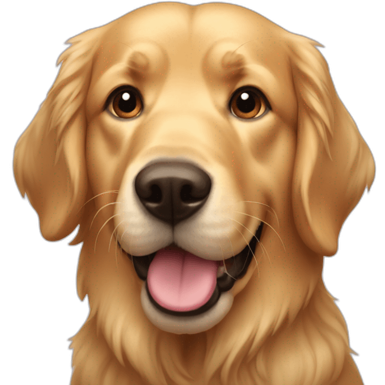 Golden retriewer emoji