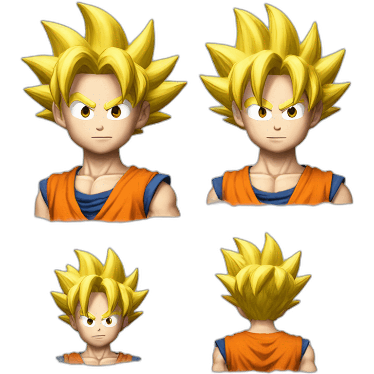 Goku hi emoji