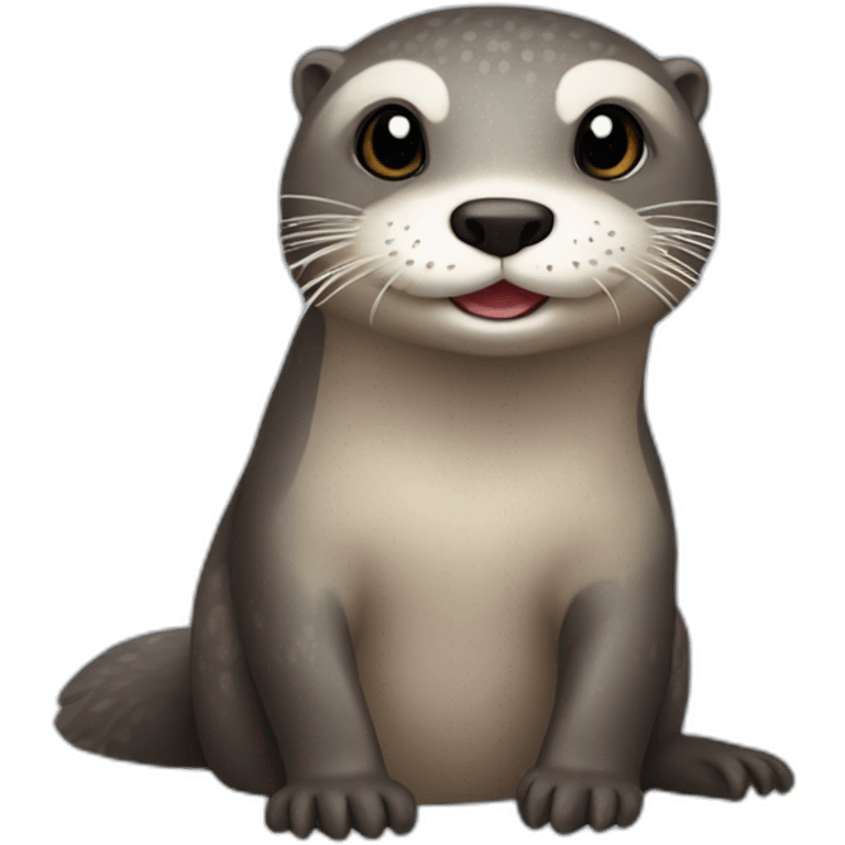 loutre avec argent emoji