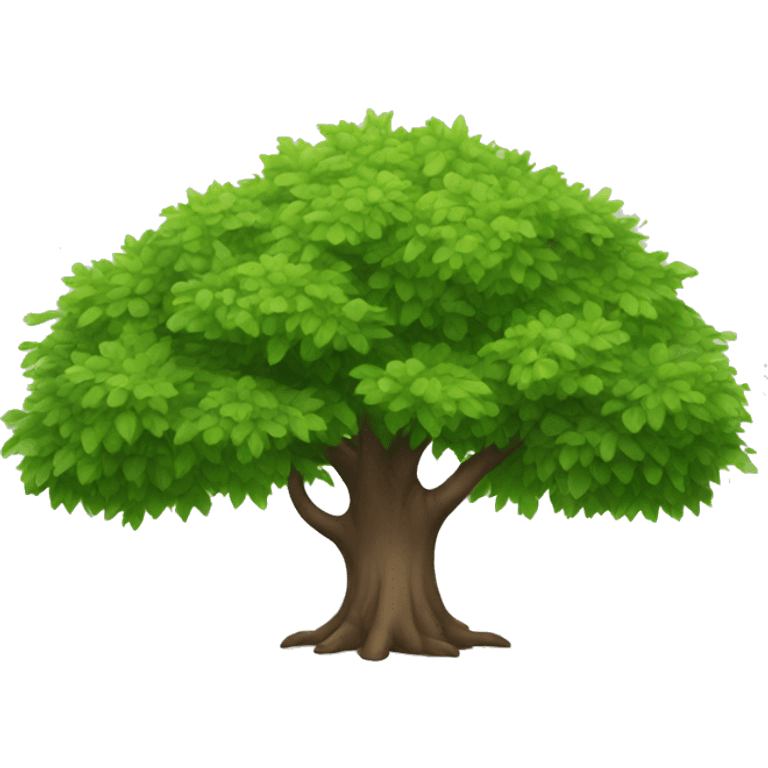 Beautiful tree emoji