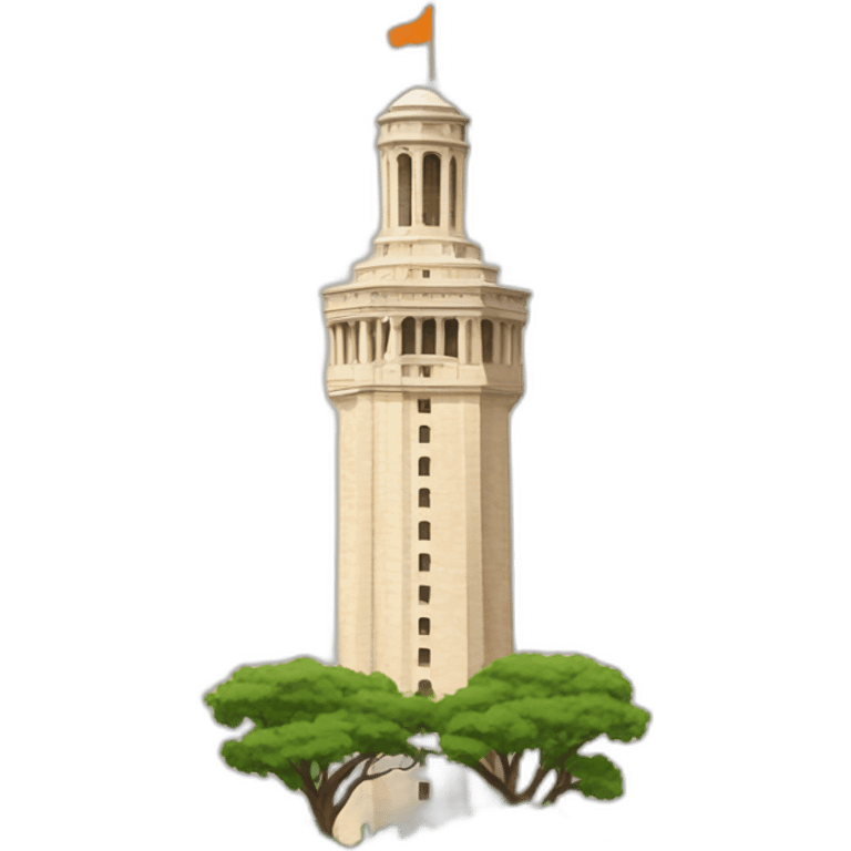 UT Austin tower emoji