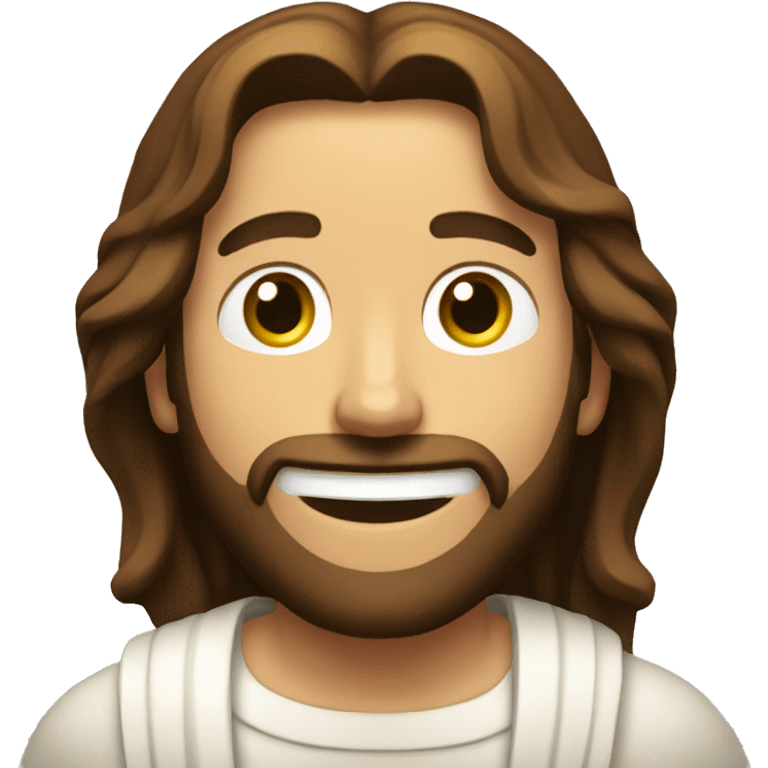 Jesucristo sonriendo  emoji