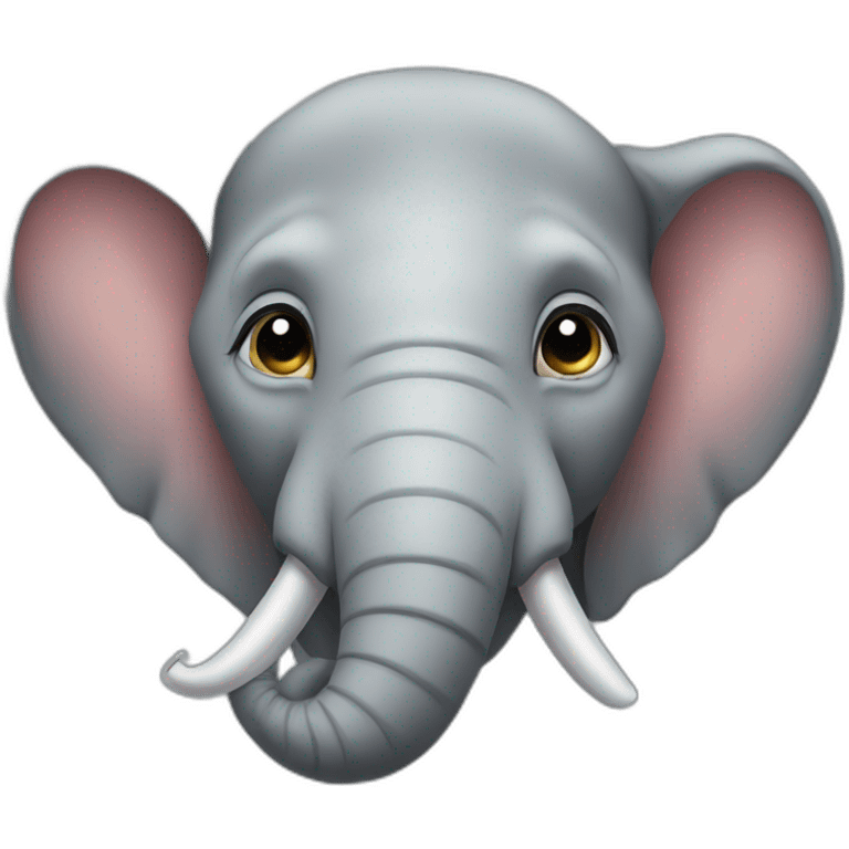 elephant face emoji