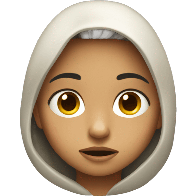 Niña llorando  emoji