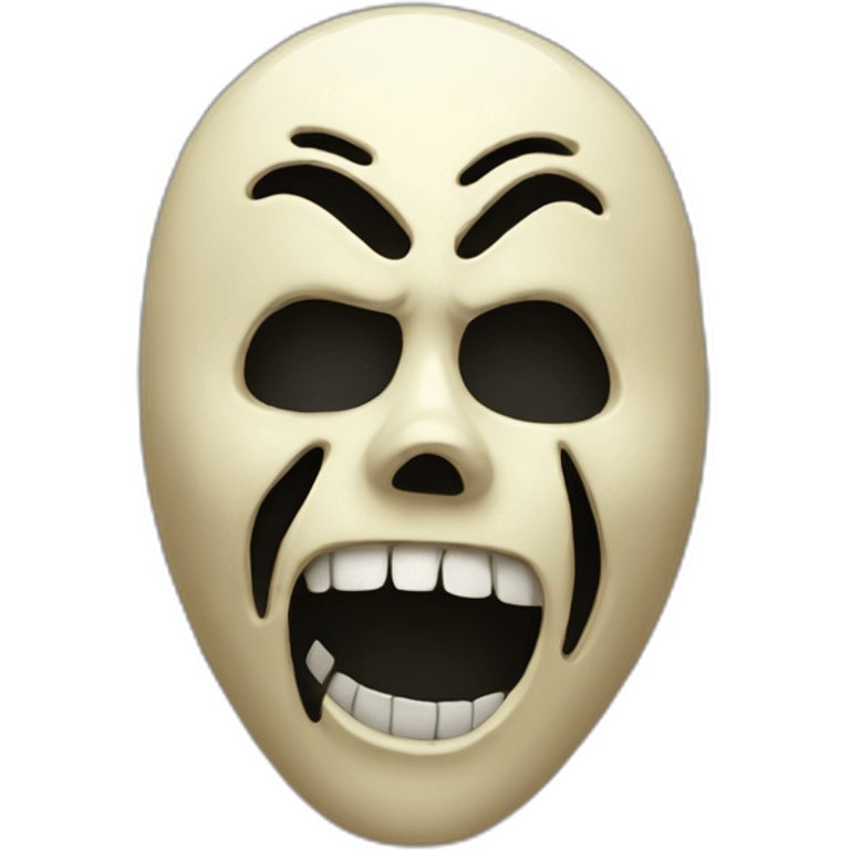 scream mask emoji