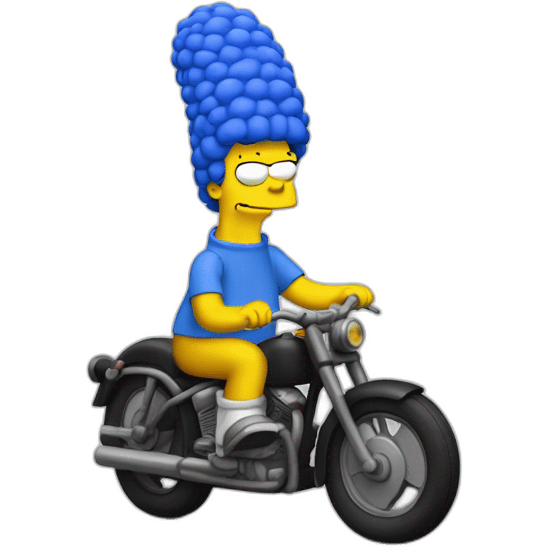 Homer Ride marge emoji