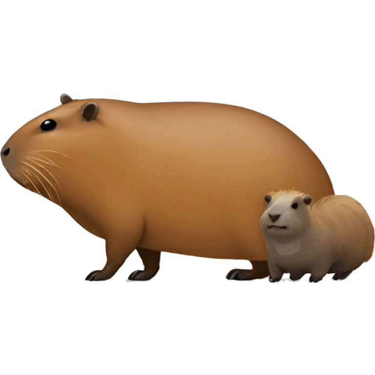 Capybara with lambo emoji