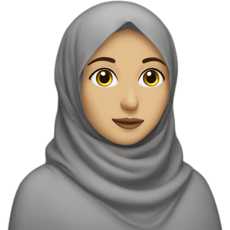 zemmour with a hijab emoji