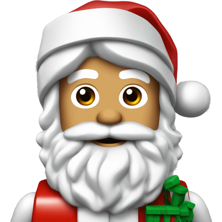 Lego Santa emoji