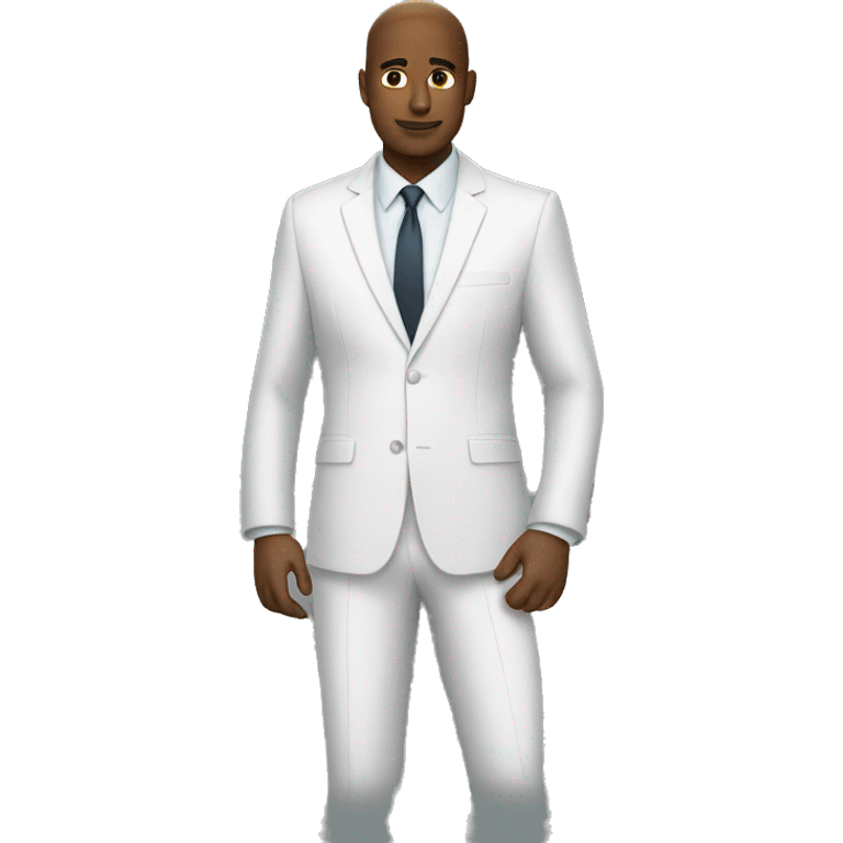 white suit no person emoji