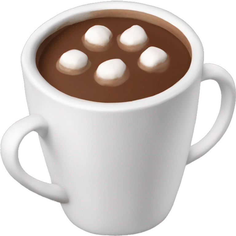 Hot cocoa but the view is from the top emoji