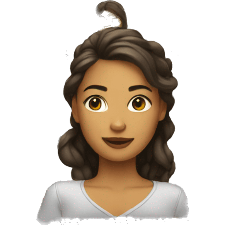 Beautiful girl emoji