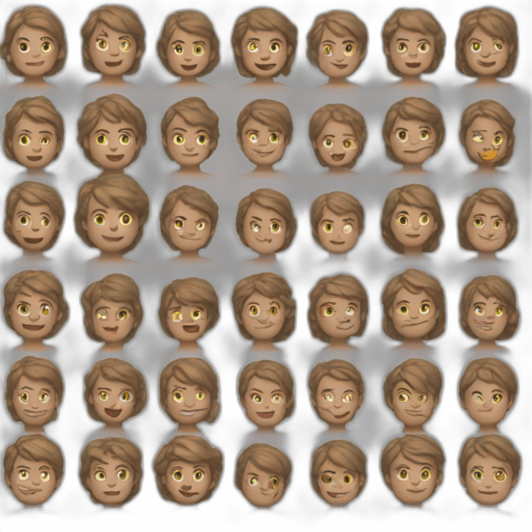 AI-merged-human emoji