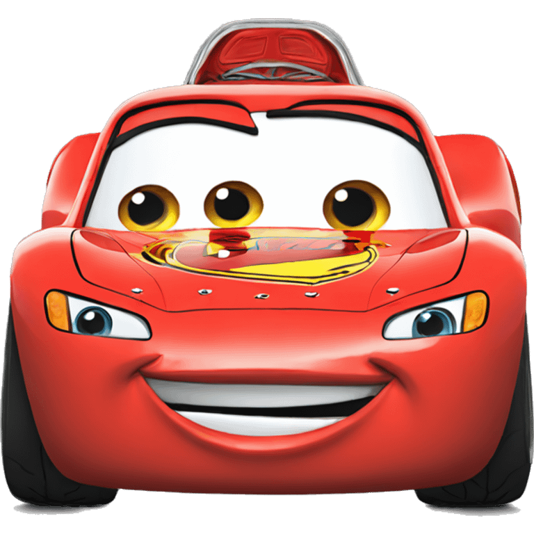 Lightning McQueen small emoji