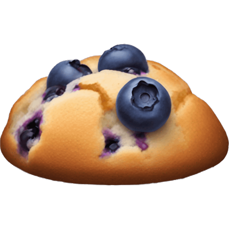 Blueberry Muffin emoji