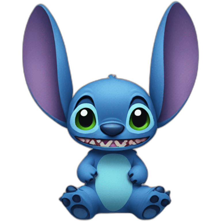 stitch halloween emoji