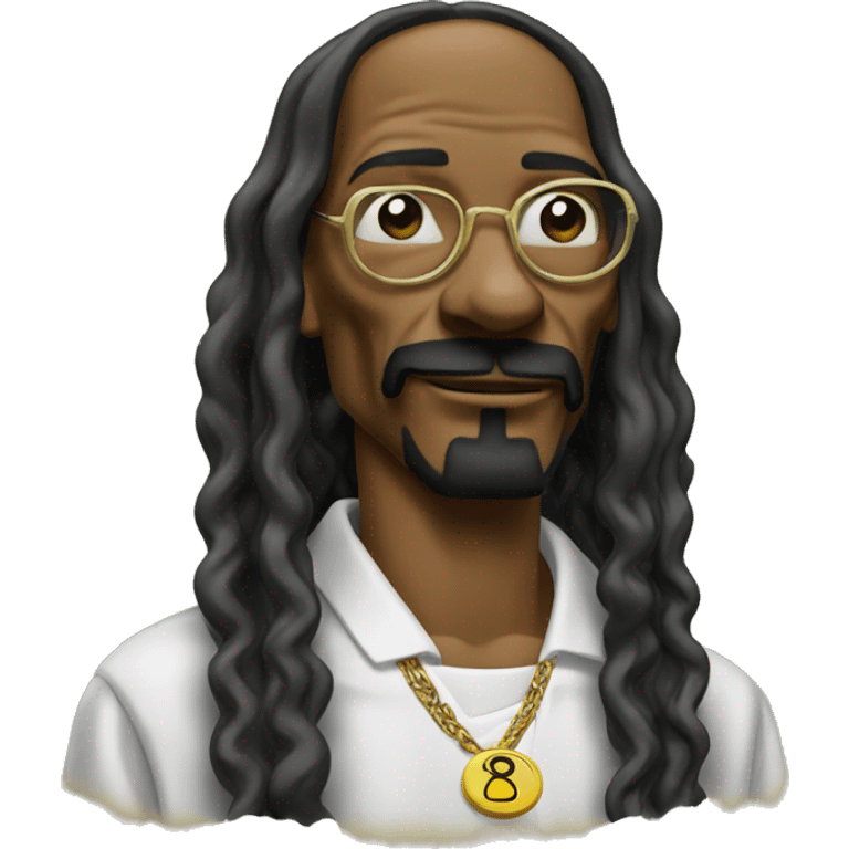 Snoop dogg with a Joint emoji